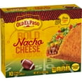 thumbnail image 1 of Old El Paso Stand 'N Stuff Bold Nacho Cheese Flavored Taco Shells, 10-Count (Pack of 4), 1 of 3