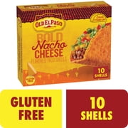 Old El Paso Stand 'N Stuff Bold Nacho Cheese Flavored Taco Shells, 10 Count, 5.4 oz