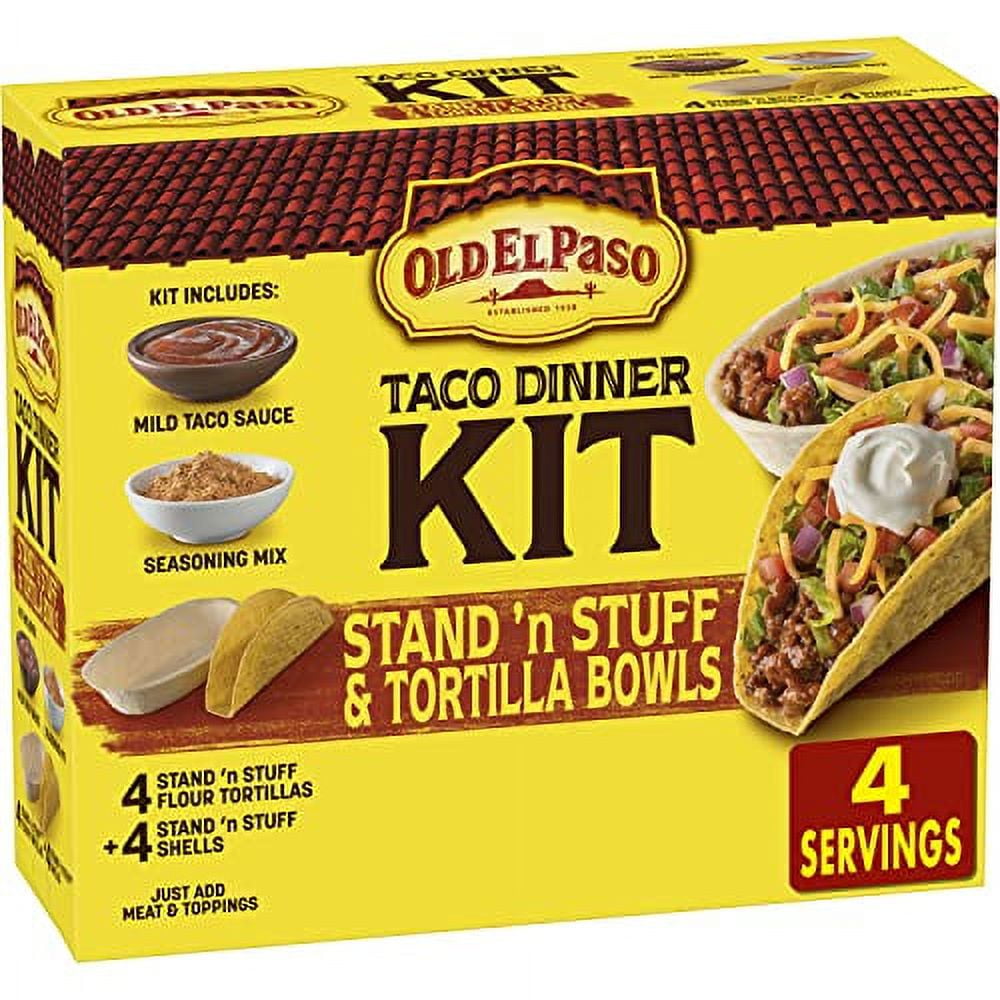 Old El Paso Stand 'N Stuff Shells and Tortilla Bowls, Hard & Soft Taco