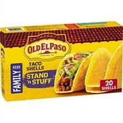 Old El Paso Stand ,N Stuff Taco Shells, Gluten Free, Family Size, 20-Count