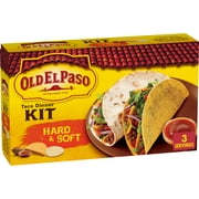 Old El Paso Hard and Soft Taco Dinner Kit, Meal Prep, 12 Ct, 11.4 oz