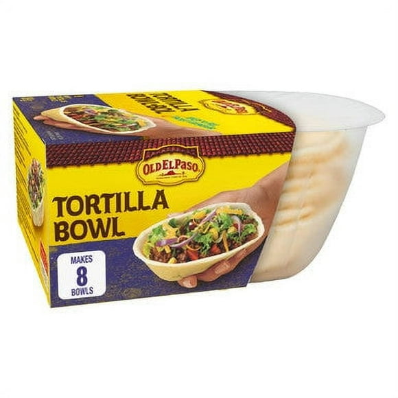 Old El Paso Tortilla Bowl, 8 Counts, 189g/6.7oz., {Imported from Canada}