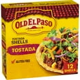 thumbnail image 1 of Old El Paso Tostada Shells, Gluten Free, Meal Prep, 12 Count, 4.5 oz, 1 of 14
