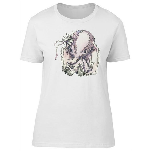 Old Elephant Toy T-Shirt Women -Image by Shutterstock, Female Large