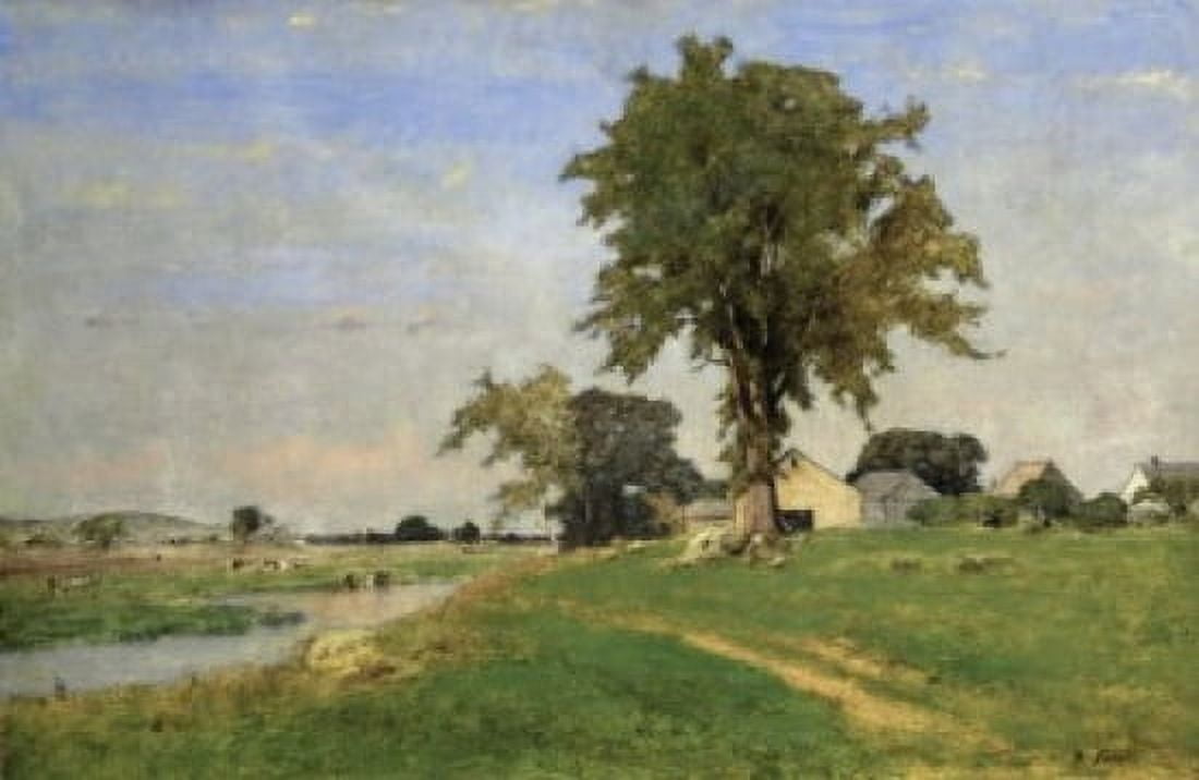 Old Elm at Medfield 1860 George Inness (1825-1894 American) Oil on canvas Canvas Art - George Inness (18 x 24)