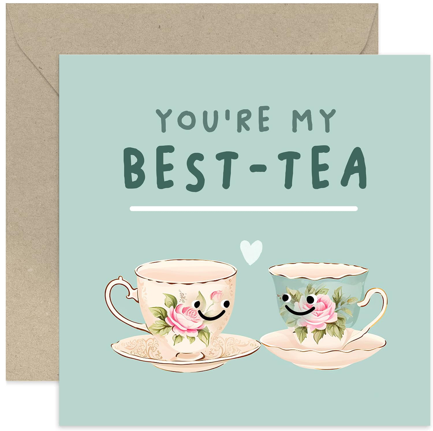 Old English Co. Birthday Cards for SMRBest Friend - Best-Tea Funny ...