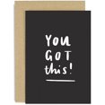thumbnail image 1 of Old English Co. You Got This Encouragement Card for Him or Her - Good Luck Card for Start of University, New Job or School - Card for Son, Daughter, Friend | Blank Inside with Envelope, 1 of 5
