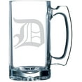 thumbnail image 1 of Old English Etched Monogram 25oz Libbey Sports Beer Mug Letter D, 1 of 1
