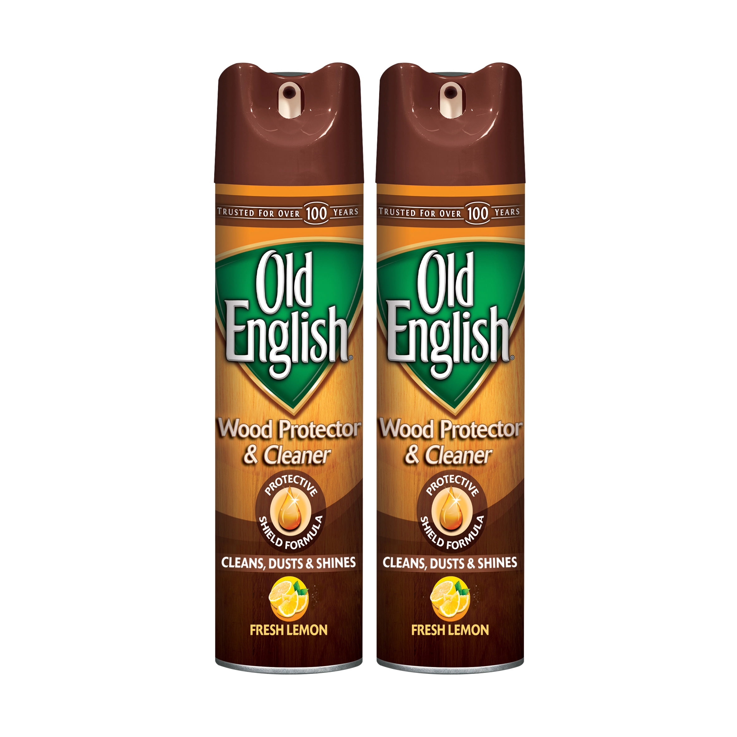 Old English Furniture Polish Spray, Lemon 12.50 oz (Pack of 2
