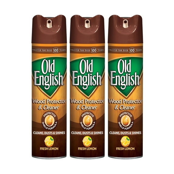 Old English Furniture Polish Spray, Lemon 12.50 oz (Pack of 3)