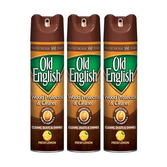 Old English Furniture Polish Spray, Lemon 12.50 oz (Pack of 3)