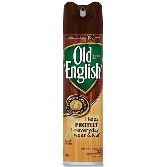 Old English Furniture Polish Spray, Lemon 12.50 oz (Pack of 6)