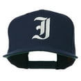 thumbnail image 1 of Old English I Embroidered Flat Bill Cap - Navy OSFM, 1 of 5