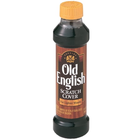Old English Scratch Cover Light Wood - Wood Polish - 1-Pack, 8 oz, Multicolor