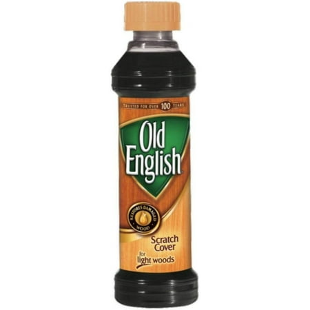 Old English Scratch Cover Light Wood - Wood Polish - 1-Pack, 8 oz, Multicolor