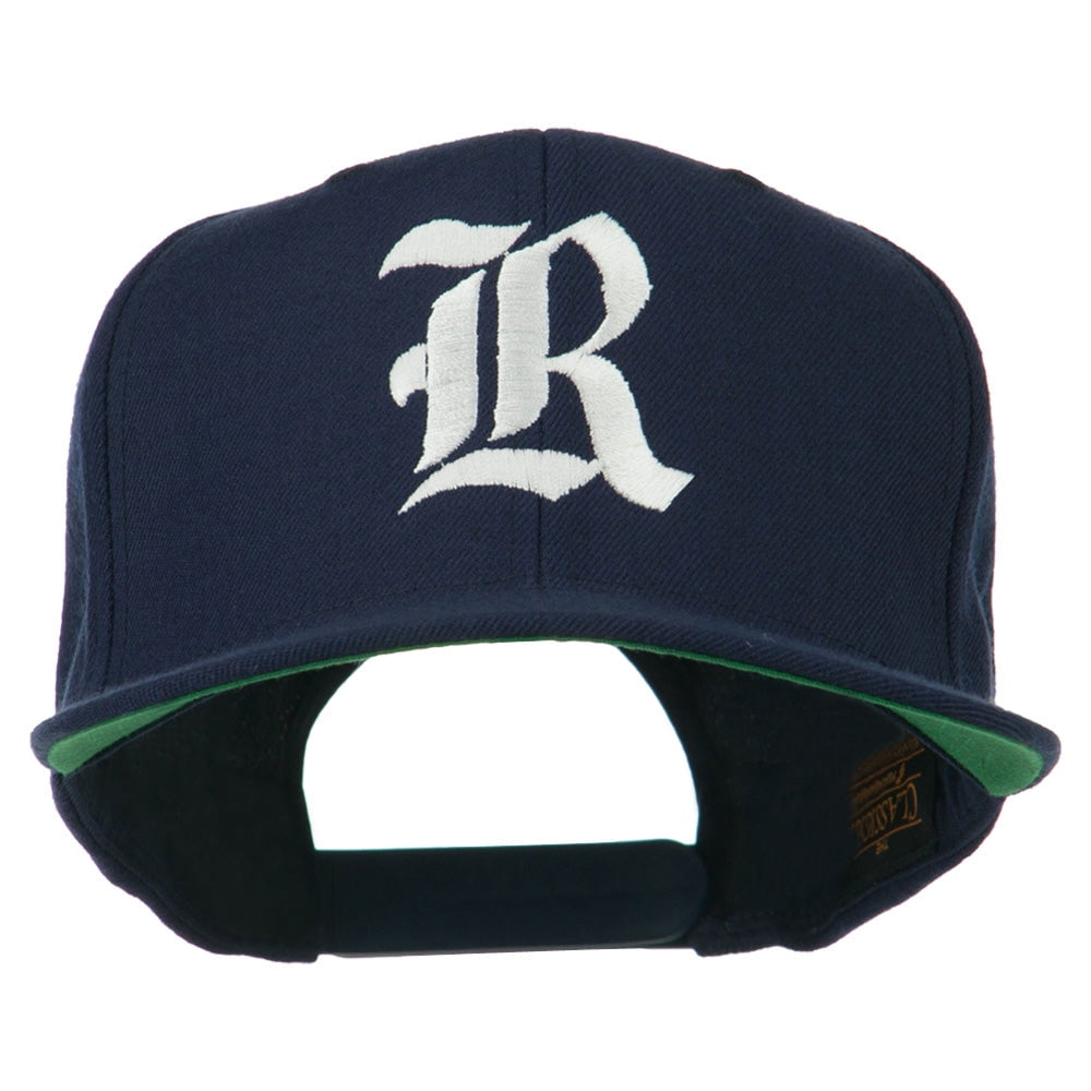 Old-English-R-Embroidered-Flat