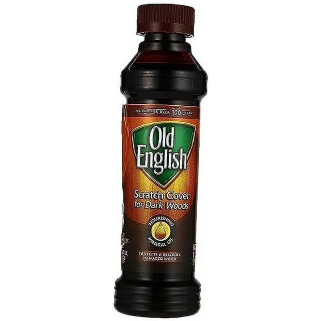 Old English Scratch Cover, 8 Fl Oz (Pack of 1), Browm