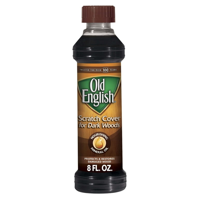 Furniture Scratch Cover, For Dark Woods, 8oz Bottle, Sold as 1 Each Furniture Scratch Cover, For Dark Woods, 8oz Bottle, Sold as 1 Each