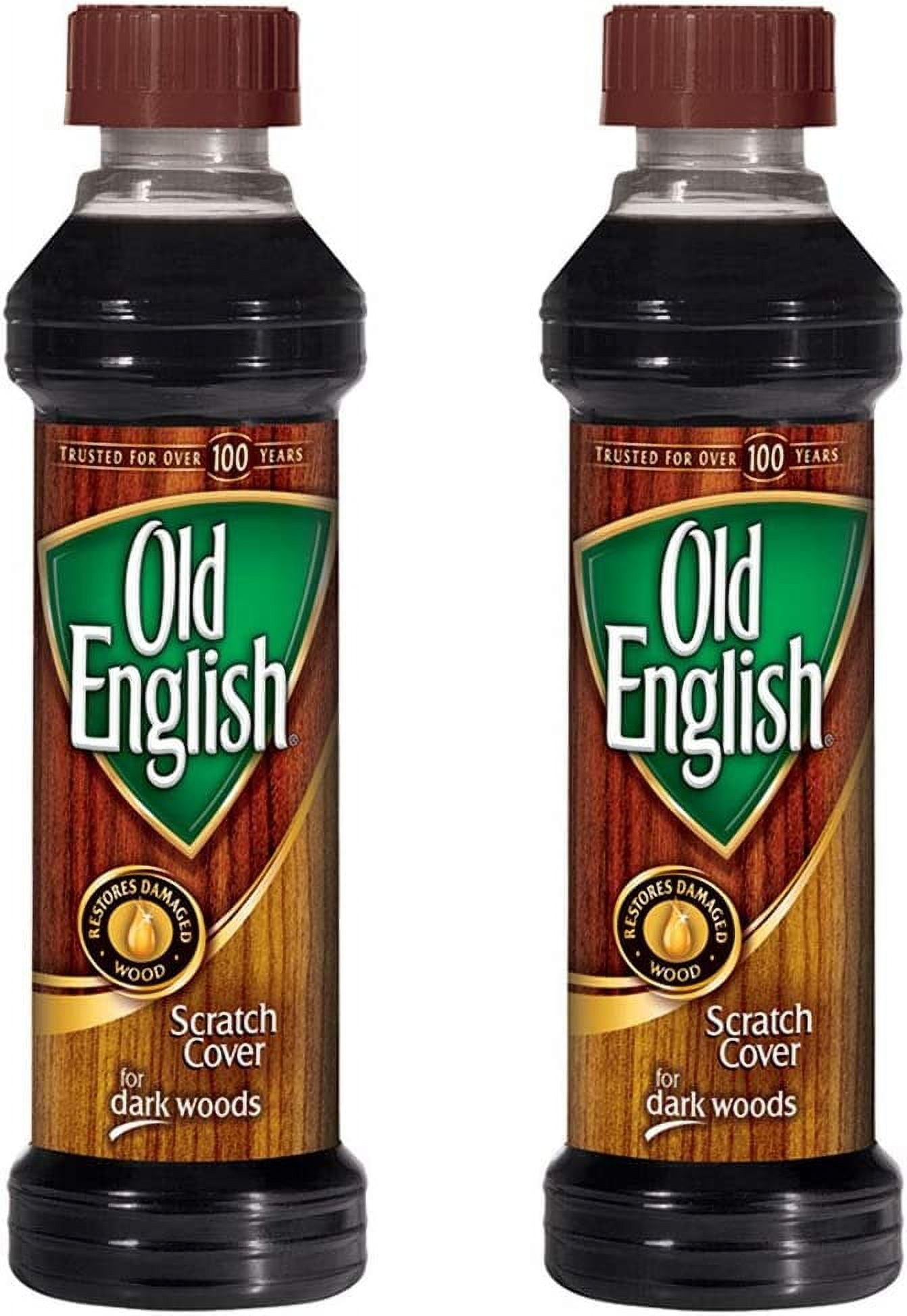 Old English Scratch Cover For Dark Woods Polish 8 oz Pack of 2