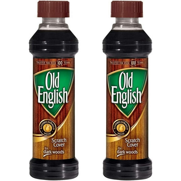 Old English Scratch Cover For Dark Woods Polish 8 oz Pack of 2