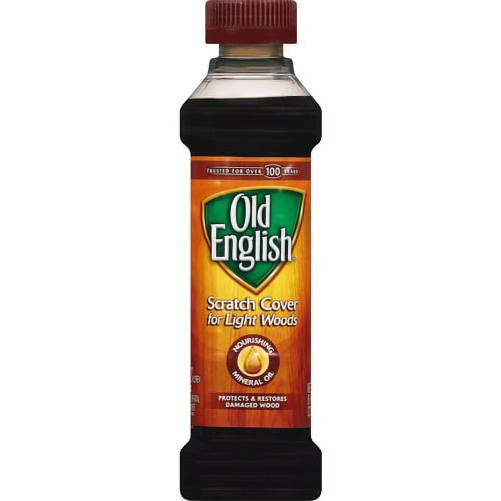 Old English Scratch Cover Polish - 8 fl oz (0.3 quart) - 6 / Carton - Brown Old English Scratch Cover Polish - 8 fl oz (0.3 quart) - 6 / Carton - Brown