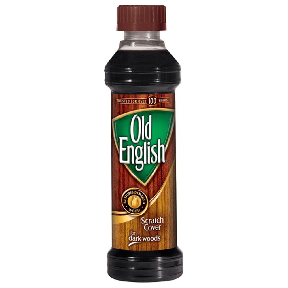 Old English, Scratch Cover for Dark Wood, 8 Oz.