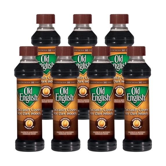 Old English Scratch Cover for Dark Woods Polish 8 oz (Pack of 7)