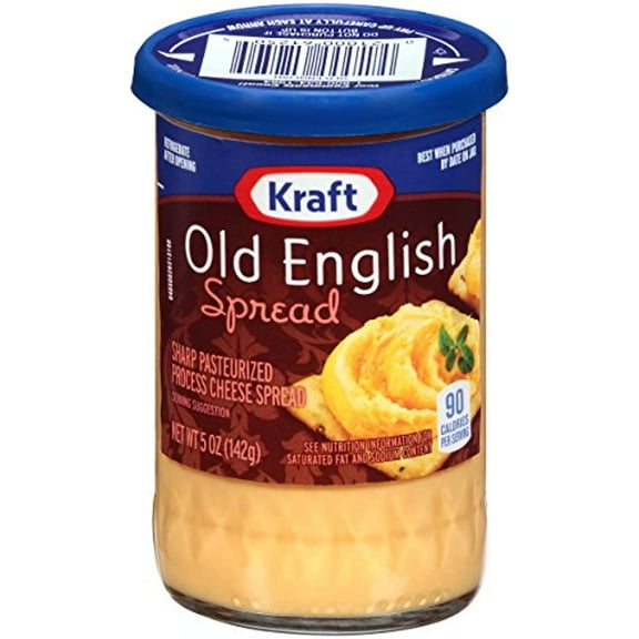 Old English, Sharp Cheddar Cheese Spread, 5 Oz (3 Jar)
