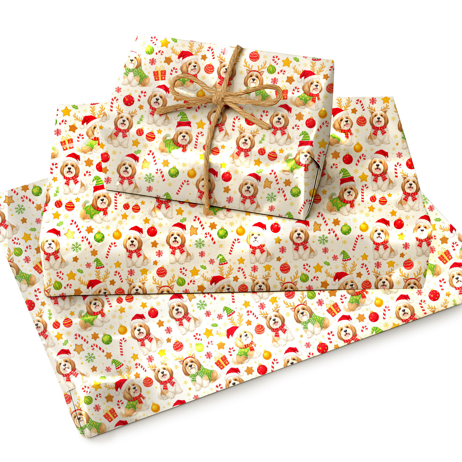 Buy Christmas Gift Wrapping Paper, 30 In X 100 Sq Ft, 1 Roll From