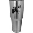 thumbnail image 1 of Old English Sheepdog Dog Themed Etched 30oz Tumbler, 1 of 1