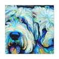 thumbnail image 1 of "Old English Sheepdog Fauvism" - Canvas, 1 of 25