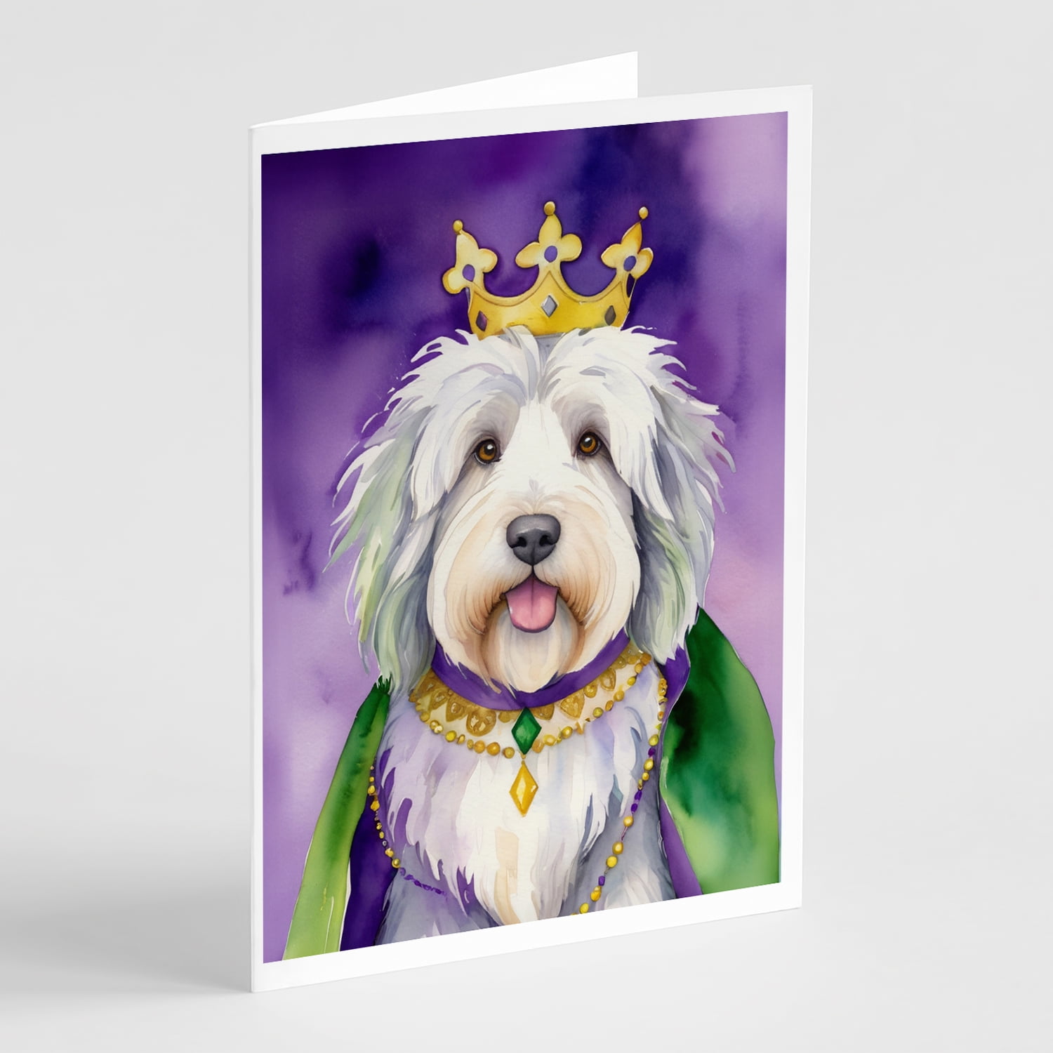 mardi gras greeting cards