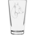 thumbnail image 1 of Old English Terrier Dog Themed Etched All Purpose 16oz Libbey Pint Glass, 1 of 1