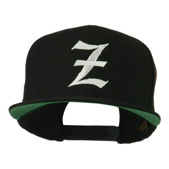 Old English Z Embroidered Cap - Black OSFM
