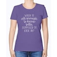 thumbnail image 1 of Old Enough to Know Better for Ladies Dark T-Shirt, 1 of 6