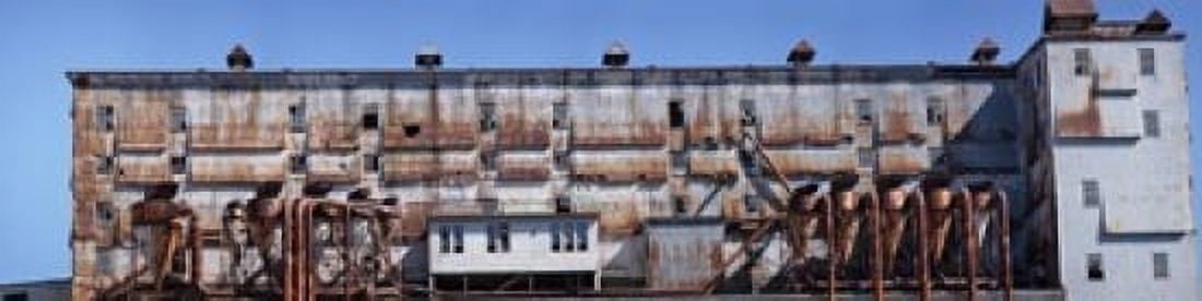 Old Factory Montreal Quebec Canada Canvas Art - Panoramic Images (20 x 5)