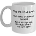 thumbnail image 1 of Old Fart Mug, Funny Birthday Coffee Mug, Dude Birthday Gift, Dude Coffee Mug, Bro Dude Birthday,Coffee or Tea Cup, 1 of 2