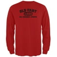 thumbnail image 1 of Old Fart Original Parts 1965 Funny Red Adult Long Sleeve T-Shirt - Small, 1 of 1