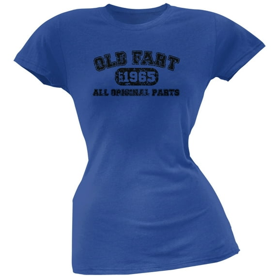 Old Fart Original Parts 1965 Funny Royal Juniors Soft T-Shirt - Medium