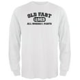 thumbnail image 1 of Old Fart Original Parts 1965 Funny White Adult Long Sleeve T-Shirt - 2X-Large, 1 of 1