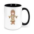 thumbnail image 1 of Old Fashion Mug, Megan, God's Girls Collection, Classic Mug, Old Timer Mug, Gift For Grandma, Vintage Coffee Mug, Hippie Mug, Birthday Gift, BLACK, 1 of 1