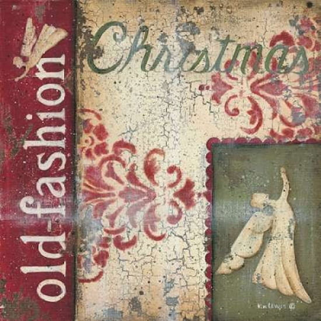 Old Fashioned Christmas Canvas Art - Kim Lewis (24 x 24)