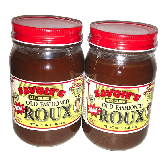Old Fashioned Dark Roux from Savoie - Create Thick and Flavorful Dishes with This 2-Pack