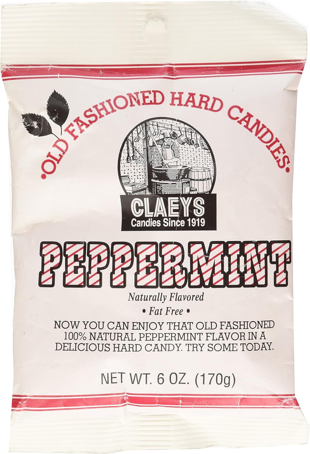 Old Fashioned Hard Candy Peppermint, 6 Ounce Bag - Walmart.com