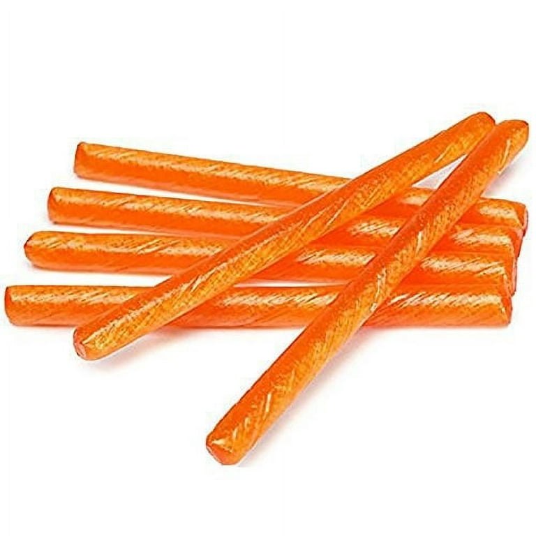 Old Fashioned Hard Candy Sticks - Sour Orange: 80-Piece Box 