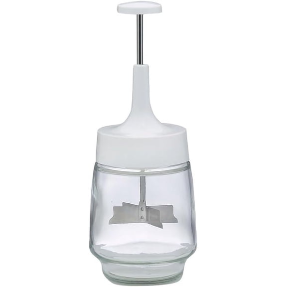 Old Fashioned Onion Chopper, Glass, 18/8 Stainless Steel Plane-Edge Blades For Onions, Eggs, Product, Nuts