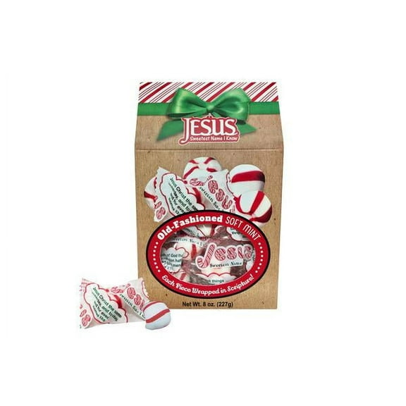 Old-Fashioned Soft Mint Christmas Gable Box