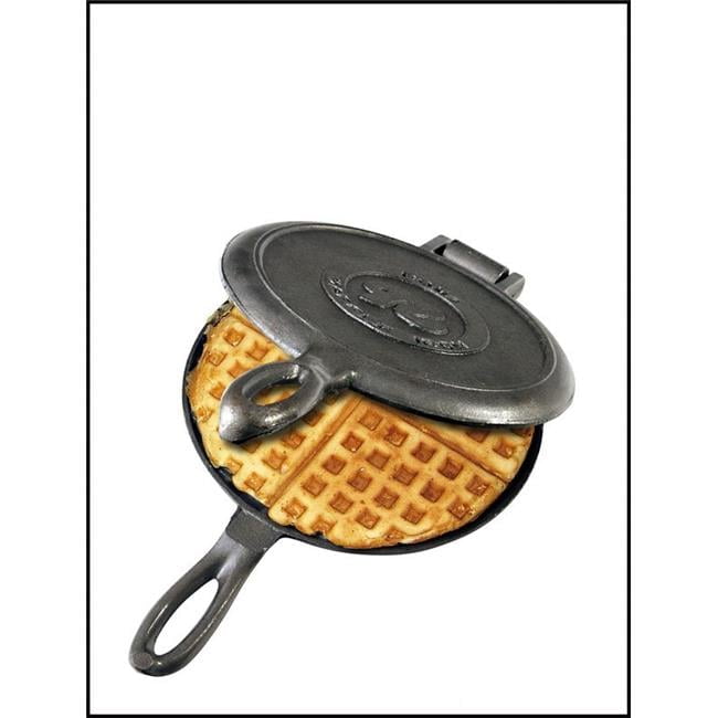 Old Fashioned Waffle Iron - Cast Iron - Walmart.com