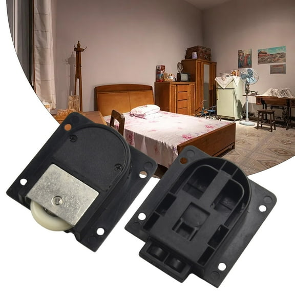 Old-Fashioned Wardrobe Pulley Up And Down Rail Wheel Sliding Door Wheel