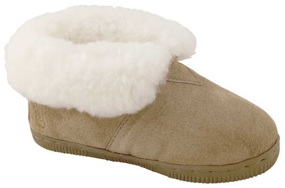Bootee Old Friend Footwear Children's Warm Flip Up Sides Bootee 461126 (J4 ...